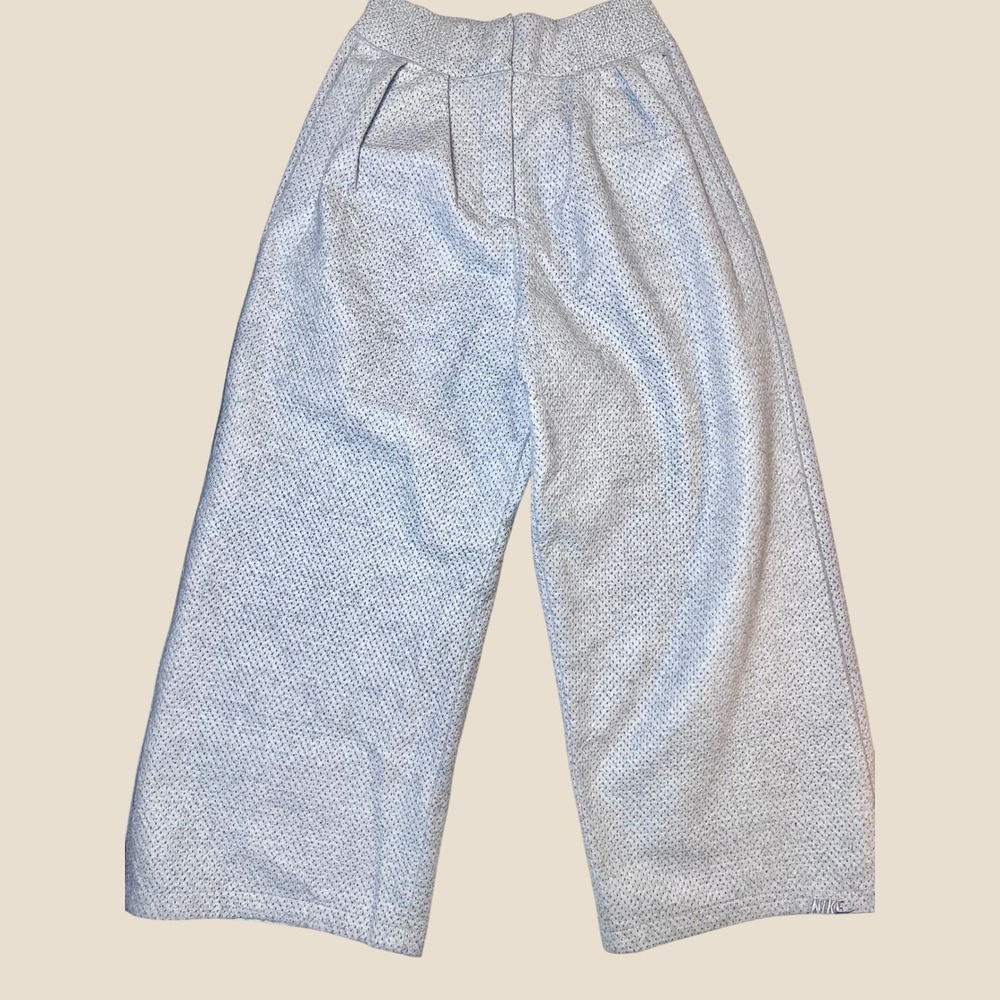 Nike Tech Pack Therma-FIT ADV Grey Wide Leg Pleated Pants FB8361-084 XS